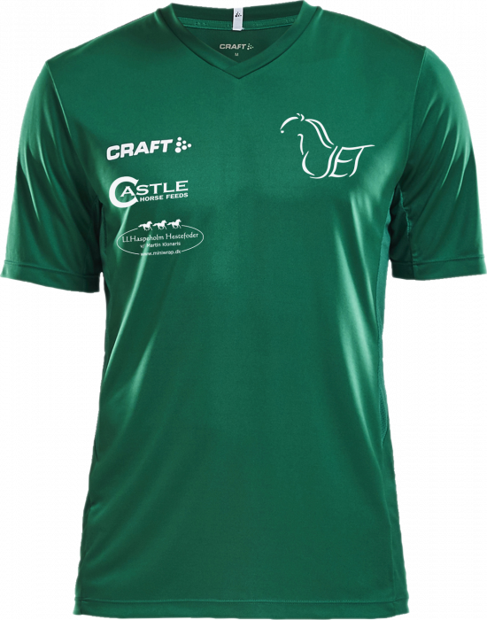 Craft - Jet Polyester T-Shirt Kids - Grön